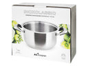 INOXPRAN Casseruola Inox 2 Manici Classic Cm24