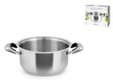 INOXPRAN Casseruola Inox 2 Manici Classic Cm24