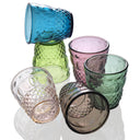 IVV Set 6 Bicchieri Ser Lapo Colorati Assortiti Cl 29