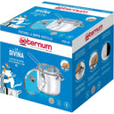 Divina Re - Pastarella pentola 2 cestelli Aeternum Inox scolapasta 22 cm